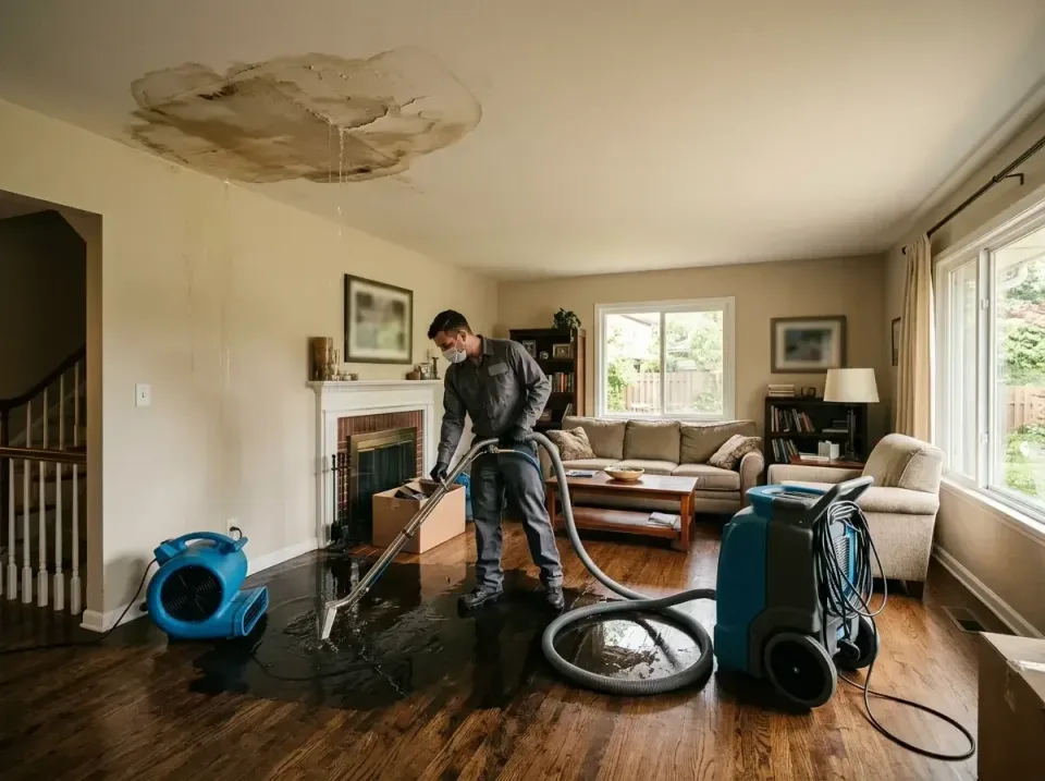 attic-pipe-burst-ceiling-drip-008 — frequently asked questions, Water Damage Restoration & Carpet Care in Lithia Springs, GA